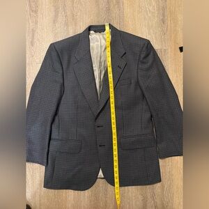 Vintage Burberry Blue Tweed blazer 38R